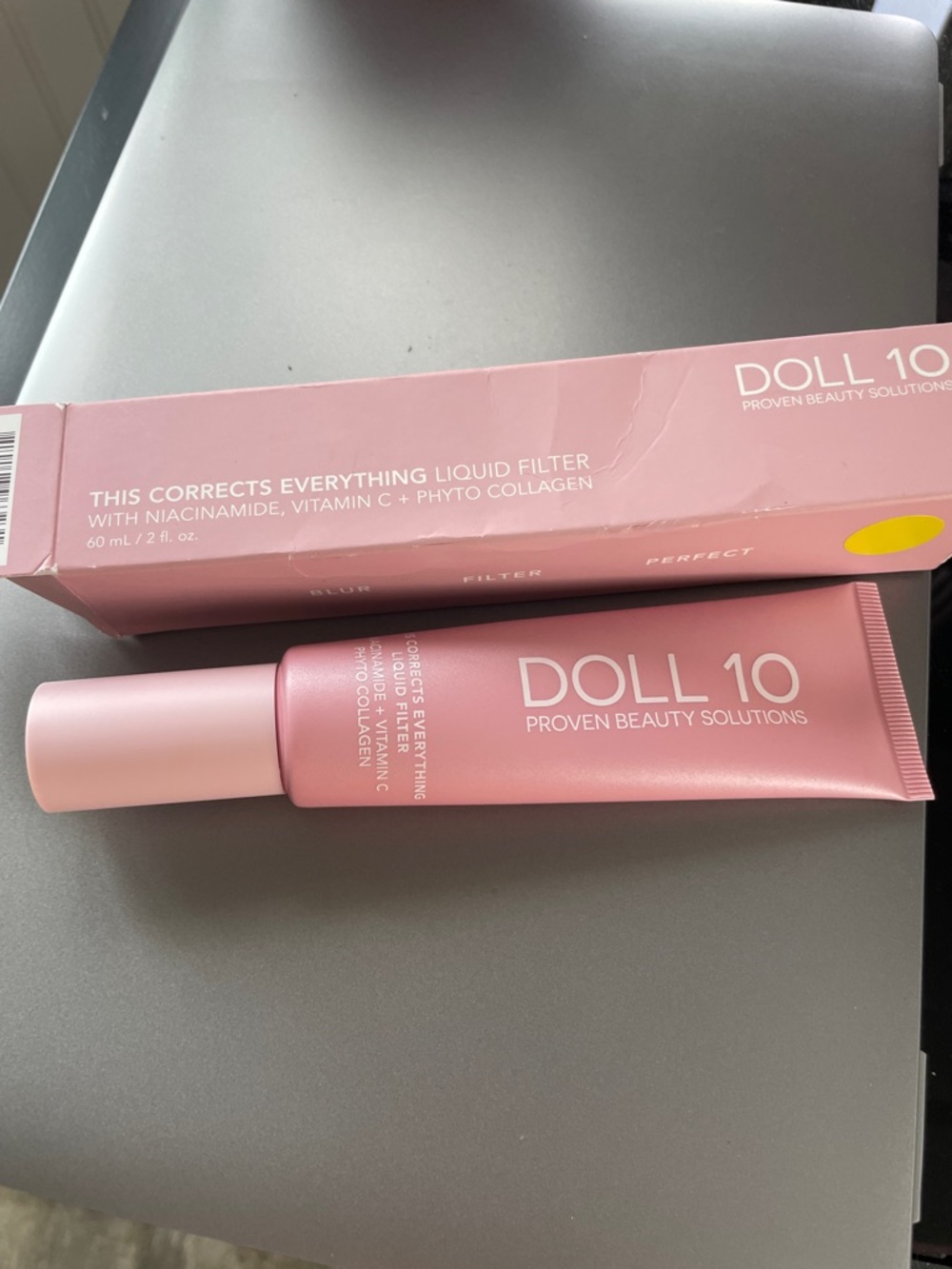 BNIB Doll 10 This Corrects Everything Liquid Filter - in fair/light